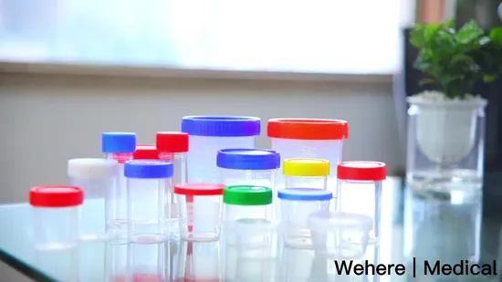 Disposable 30ml 60ml 120ml Urine Specimen Containers and Stool Cups