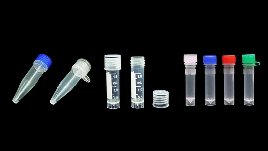 2ml Cryogenic Vial Cryo Tube Cryovials with Screw Plastic Test Tube