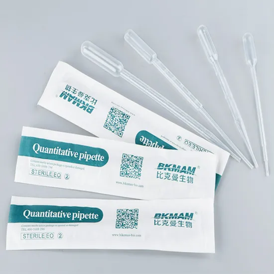 Laboratory Liquid Transfer Plastic Dropper Sterile Disposable Pasteur Pipette 