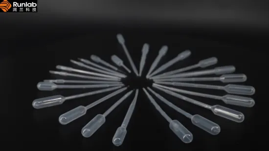 5ml Large Bulb Transfer Pipettes with Graduation to 1ml 