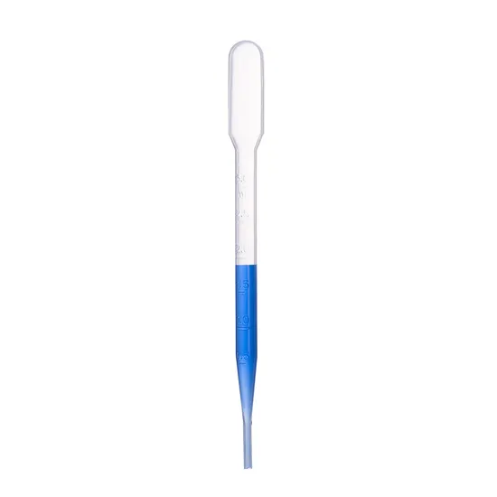 3ml Clear Disposable Plastic Transfer Pasteur Pipette, Suitable for Science Laboratory 