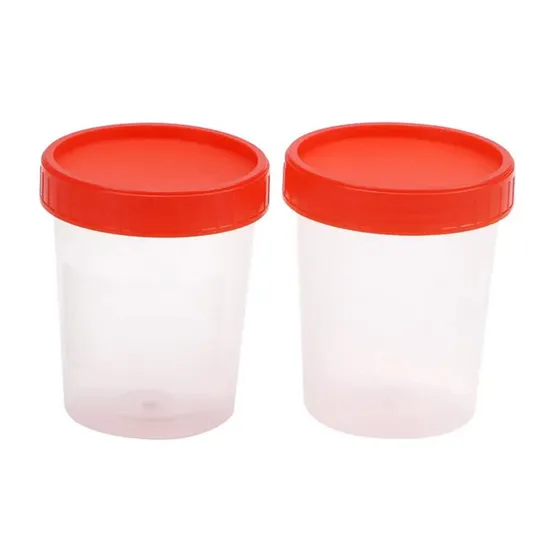 Wholesale 20ml 40ml 60ml Disposable Plastic Specimen Container Stool Urine Sample Collection Container 