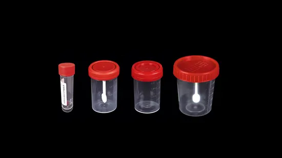 30ml Sputum Container Plastic Sputum Specimen Cup Sterile Disposable Sputum Container 
