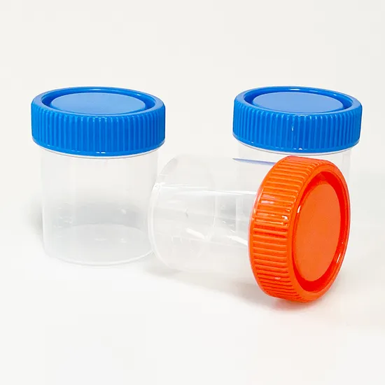 Wholesale Price 40ml Size Transparent Cup Sputum Collection Container 