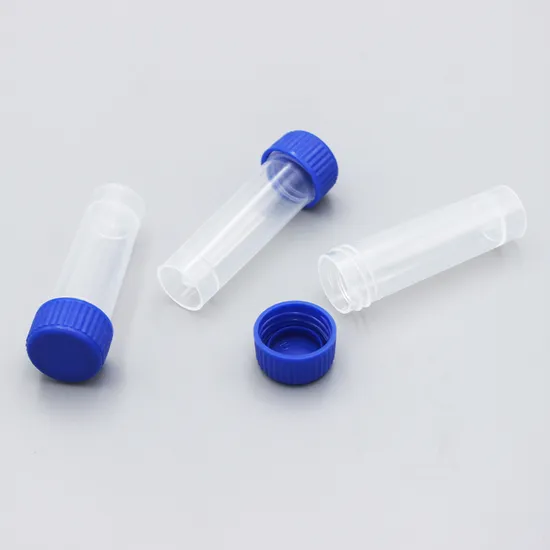 2ml 1.5ml Stand Lab 5ml Crew Cap Cryo Cryogenic Cryovials Freezing 12ml PS Polystyrene Cryovial Self Standing Tube 