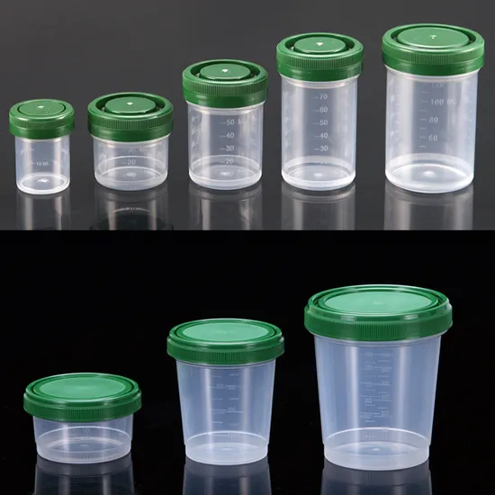 30ml Sputum Specimen Container with Screw Cap 