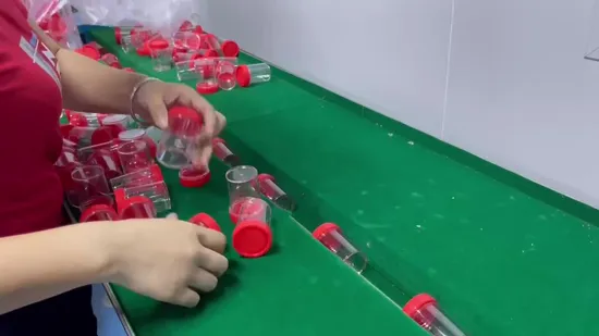 Renji Screw Type 40ml Wholesale Sputum Collection Container 