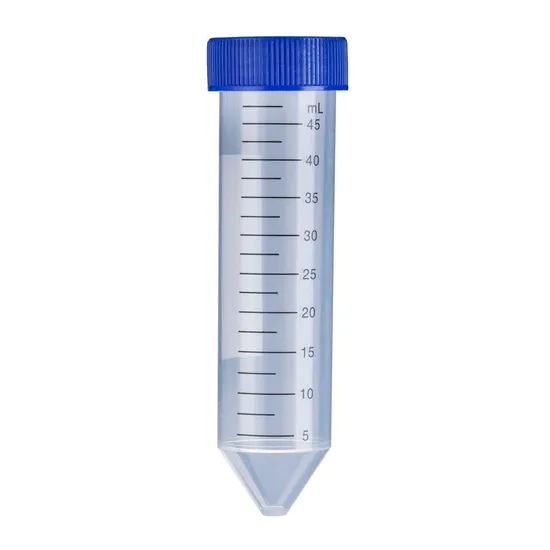 OEM Disposable 50ml Lab Conical Bottom Centrifuge Tubes with Screw Cap 