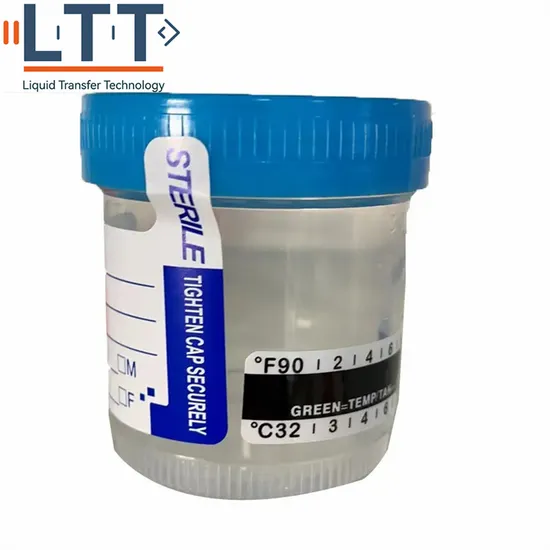 Factory Urine Stool Specimen Sample Collection Container Plastic Disposable with Spoon 10ml 30ml 40ml Hospital Laboratory Use 
