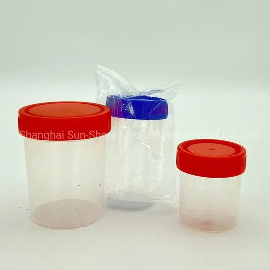 Sterile Sample Container Disposable Urine Stool Cups 