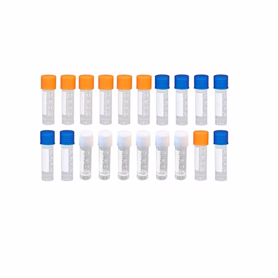 Disposable Plastic Freezing Cryovials Cryogenic Vials Cryo Tubes with Cap